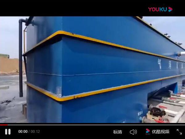 一體化+加藥裝置安裝現場