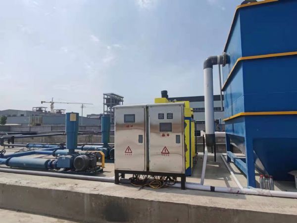 泰安肥城洗滌污水項目現場